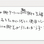 取れてしまったテーブル脚のカバー代わりに