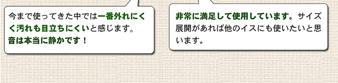 今まで使っていたものと比べると全くはずれず快適です。ソファーに足にもつけられるようなものがあれば(もっと丈夫で大きい)いいなと思います。